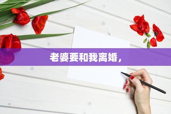 老婆要和我离婚，