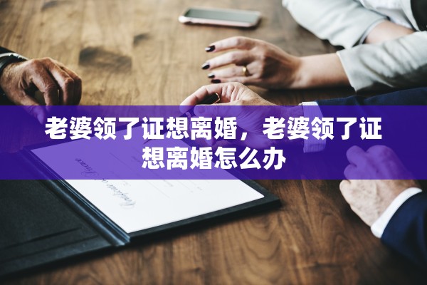 老婆领了证想离婚，老婆领了证想离婚怎么办