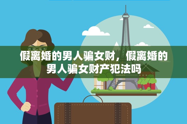 假离婚的男人骗女财,假离婚的男人骗女财产犯法吗 假离婚的男人骗女财,假离婚的男人骗女财产犯法吗