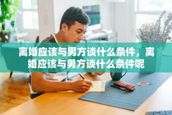 离婚应该与男方谈什么条件，离婚应该与男方谈什么条件呢