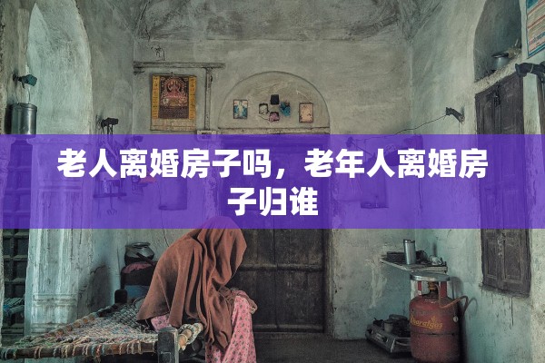 老人离婚房子吗，老年人离婚房子归谁