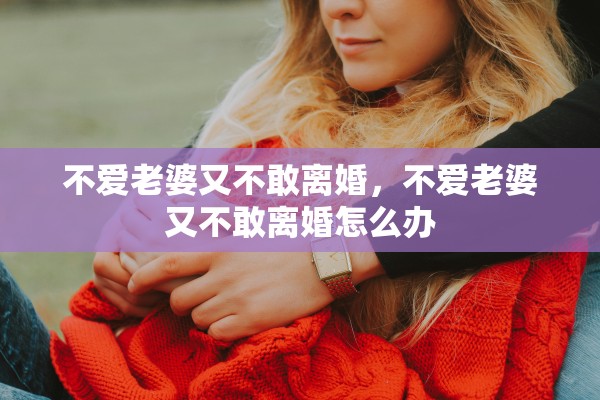 不爱老婆又不敢离婚，不爱老婆又不敢离婚怎么办