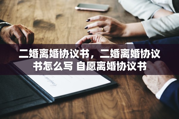 二婚离婚协议书，二婚离婚协议书怎么写 自愿离婚协议书
