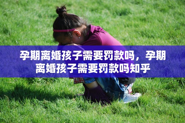 孕期离婚孩子需要罚款吗,孕期离婚孩子需要罚款吗知乎 孕期离婚孩子需要罚款吗,孕期离婚孩子需要罚款吗知乎