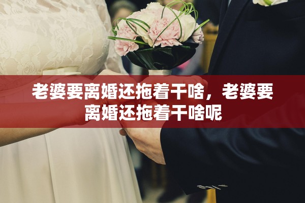 老婆要离婚还拖着干啥,老婆要离婚还拖着干啥呢 老婆要离婚还拖着干啥,老婆要离婚还拖着干啥呢