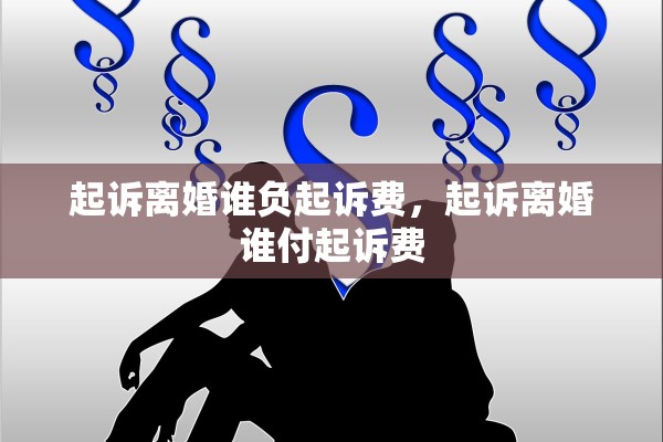 起诉离婚谁负起诉费，起诉离婚谁付起诉费