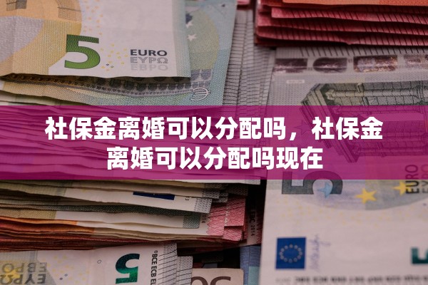 社保金离婚可以分配吗，社保金离婚可以分配吗现在