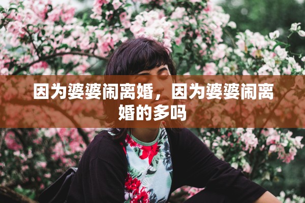 因为婆婆闹离婚，因为婆婆闹离婚的多吗