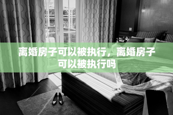 离婚房子可以被执行，离婚房子可以被执行吗