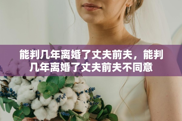 能判几年离婚了丈夫前夫，能判几年离婚了丈夫前夫不同意