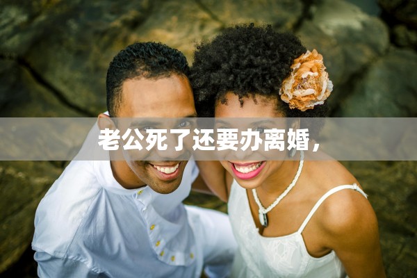 老公死了还要办离婚，