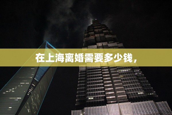 在上海离婚需要多少钱，