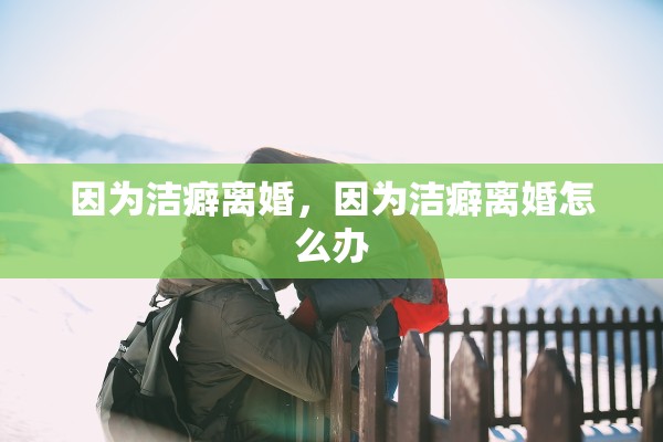 因为洁癖离婚，因为洁癖离婚怎么办