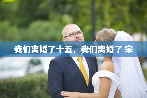 我们离婚了十五，我们离婚了 宋