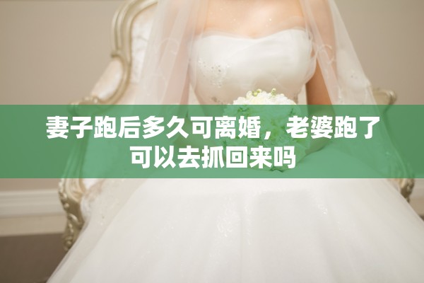 妻子跑后多久可离婚，老婆跑了可以去抓回来吗