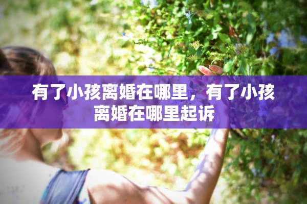 有了小孩离婚在哪里，有了小孩离婚在哪里起诉