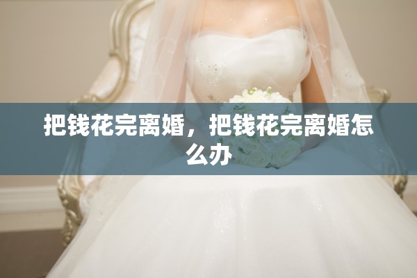 把钱花完离婚，把钱花完离婚怎么办