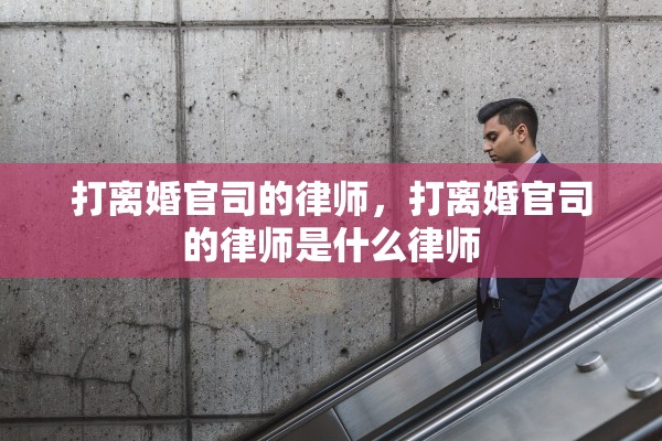 打离婚官司的律师，打离婚官司的律师是什么律师