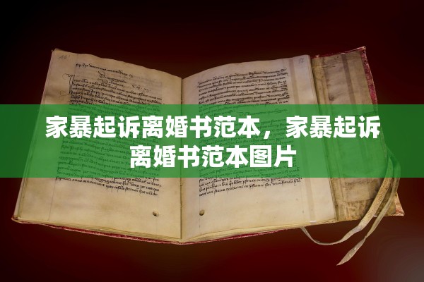 家暴起诉离婚书范本，家暴起诉离婚书范本图片