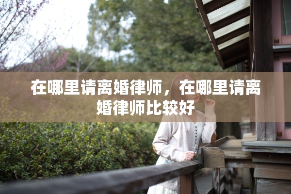 在哪里请离婚律师，在哪里请离婚律师比较好
