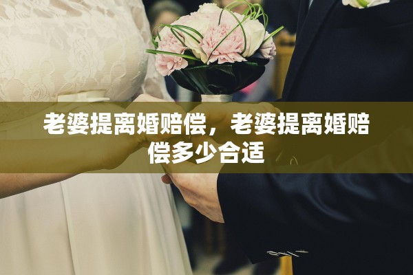 老婆提离婚赔偿，老婆提离婚赔偿多少合适