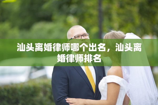 汕头离婚律师哪个出名，汕头离婚律师排名