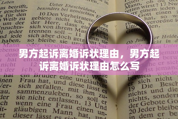 男方起诉离婚诉状理由，男方起诉离婚诉状理由怎么写