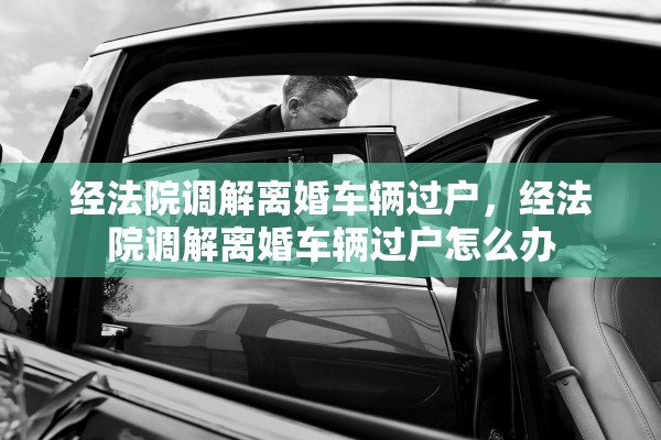 经法院调解离婚车辆过户，经法院调解离婚车辆过户怎么办