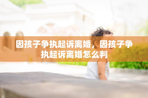 因孩子争执起诉离婚，因孩子争执起诉离婚怎么判