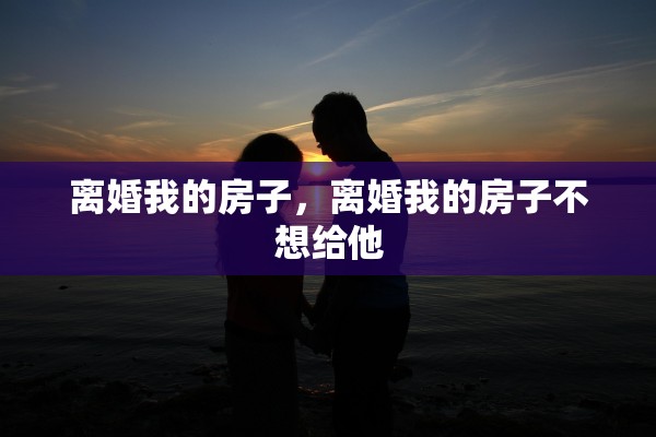 离婚我的房子，离婚我的房子不想给他