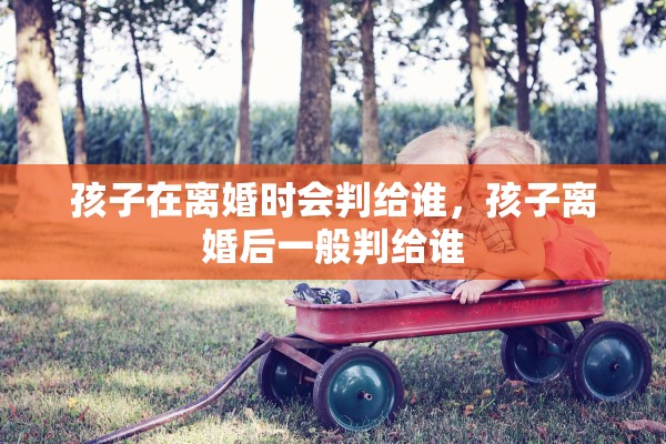 孩子在离婚时会判给谁,孩子离婚后一般判给谁 孩子在离婚时会判给谁,孩子离婚后一般判给谁