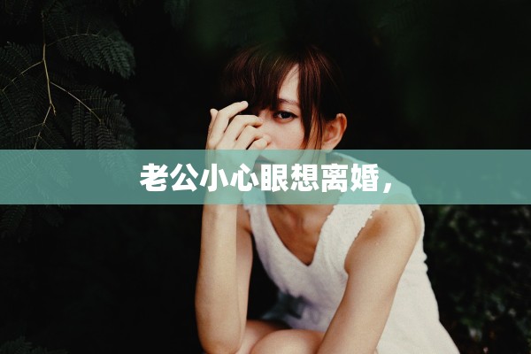 老公小心眼想离婚, 老公小心眼想离婚,