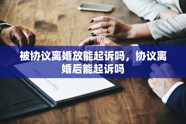 被协议离婚放能起诉吗，协议离婚后能起诉吗