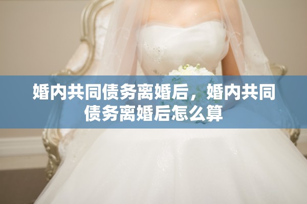 婚内共同债务离婚后,婚内共同债务离婚后怎么算 婚内共同债务离婚后,婚内共同债务离婚后怎么算