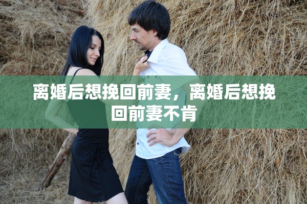 离婚后想挽回前妻,离婚后想挽回前妻不肯 离婚后想挽回前妻,离婚后想挽回前妻不肯