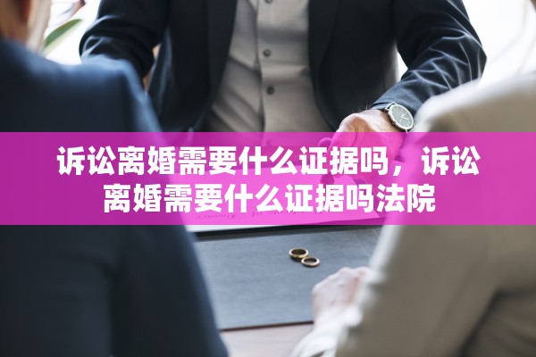 诉讼离婚需要什么证据吗，诉讼离婚需要什么证据吗法院