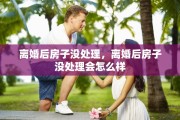 离婚后房子没处理，离婚后房子没处理会怎么样