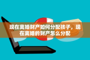 现在离婚财产如何分配孩子，现在离婚的财产怎么分配