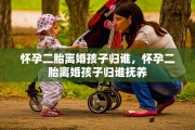 怀孕二胎离婚孩子归谁，怀孕二胎离婚孩子归谁抚养