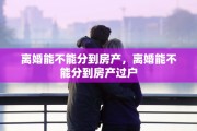 离婚能不能分到房产，离婚能不能分到房产过户