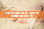 刚生小孩离婚抚养权，刚生小孩离婚抚养权怎么分配