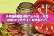 离婚强制执行财产还不起，离婚强制执行财产还不起钱怎么办