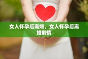 女人怀孕后离婚，女人怀孕后离婚剧情