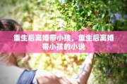 重生后离婚带小孩，重生后离婚带小孩的小说