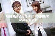 婚内没孩子离婚财产（夫妻因为没孩子离婚）