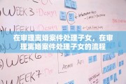 在审理离婚案件处理子女，在审理离婚案件处理子女的流程