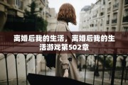 离婚后我的生活，离婚后我的生活游戏第502章