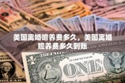 美国离婚赡养费多久，美国离婚赡养费多久到账