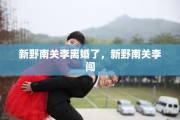 新野南关李离婚了，新野南关李闯