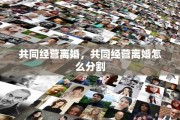 共同经营离婚，共同经营离婚怎么分割